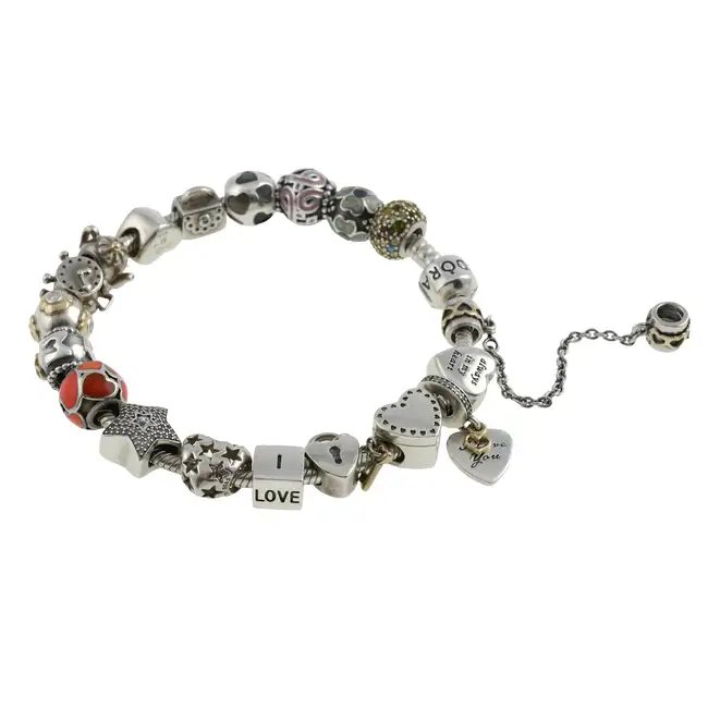Charm bracelet by Pandora