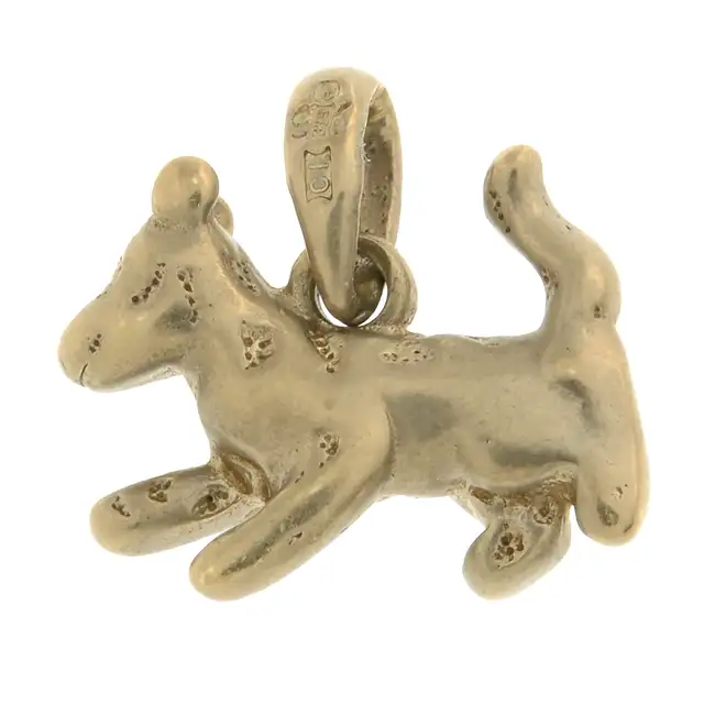 9ct gold animal charm