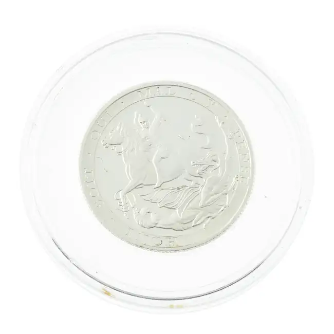 Elizabeth II, Silver Double Sovereign