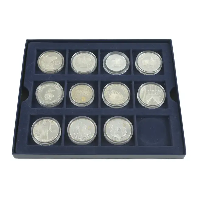 Elizabeth II - Twelve Silver Commemorative Proof Coins