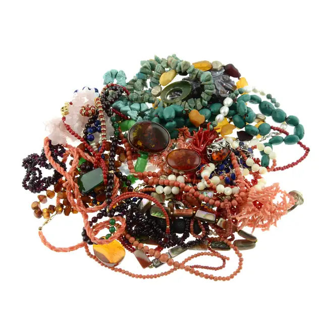 Selection of gem-set jewellery