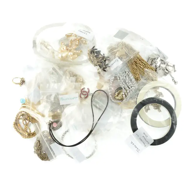 Selection of costume jewellery