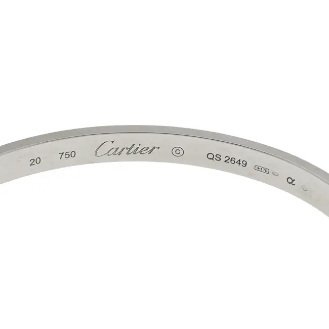 18ct gold 'Love' bangle, by Cartier