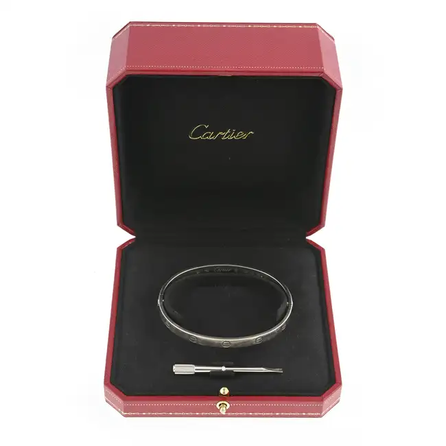 18ct gold 'Love' bangle, by Cartier