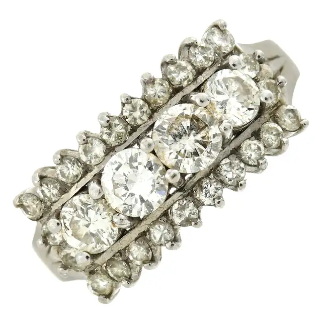 Diamond dress ring