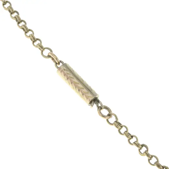 Fancy-link necklace