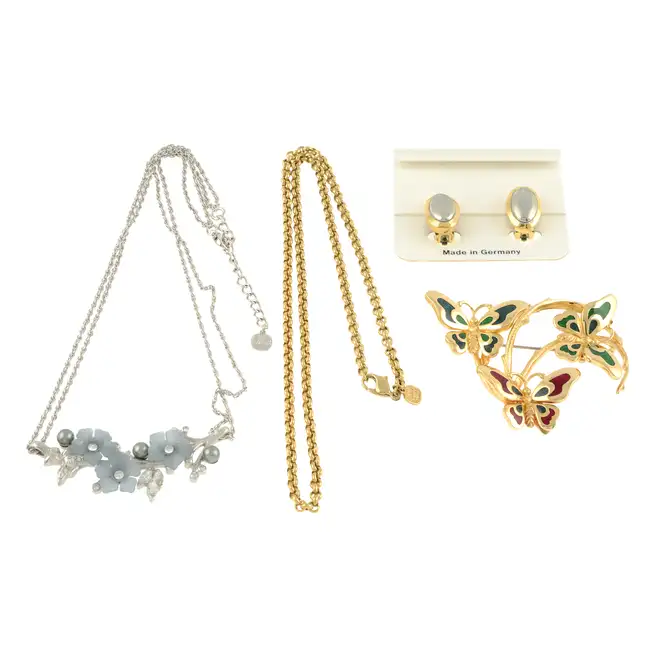 Four items of costume jewellery by Grosse