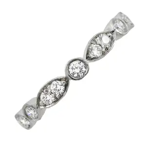 Diamond 'Jazz' eternity ring, by Tiffany & Co.