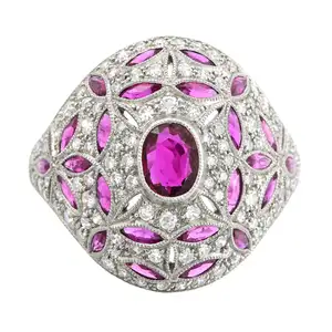 Ruby and diamond ring, by JoAq