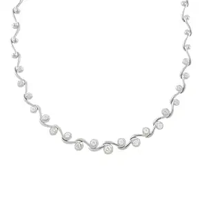 18ct gold diamond necklace