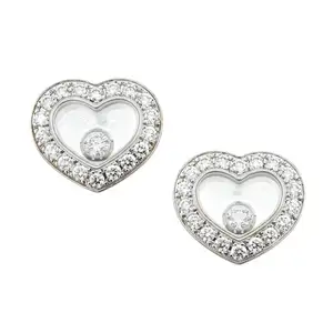 18ct gold 'Happy Diamonds' earrings, by Chopard