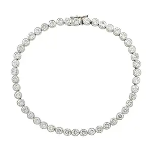 Diamond line bracelet