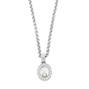18ct gold 'Happy Diamonds' necklace, by Chopard