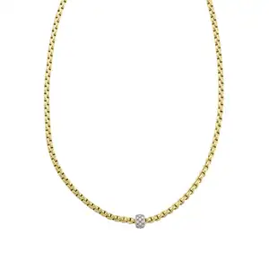 18ct gold diamond 'Eka' necklace, by Fope
