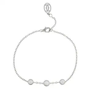 18ct gold diamond 'D'Amour' bracelet, by Cartier