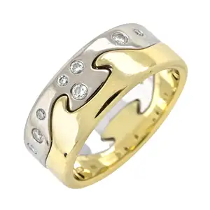 18ct gold diamond 'Fusion' ring, by Georg Jensen