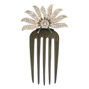 Diamond hair comb