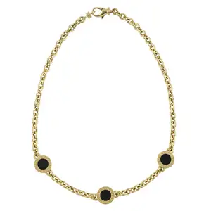 Onyx 'Bulgari Bulgari' necklace, by Bulgari