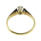 Mid 20th century diamond single-stone ring