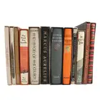 Twelve assorted books