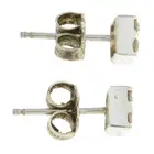 18ct gold diamond cluster stud earrings