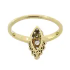 Early 20th century 18ct gold diamond ring