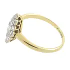 Early 20th century 18ct gold diamond ring