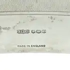 Silver hip flask by James Dixon & Sons