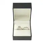 Two 18ct gold diamond rings