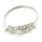 Diamond five-stone ring