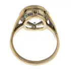 Topaz single-stone ring