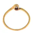 Diamond single-stone ring