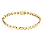 18ct diamond line bracelet
