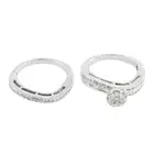 Two diamond rings
