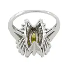 'Yellow' diamond and diamond dress ring 