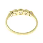Mid 20th century diamond five-stone ring