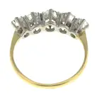 Diamond five-stone ring