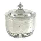 Victorian silver tea caddy 