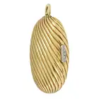 Mid 20th century gold pill box, by Bulgari