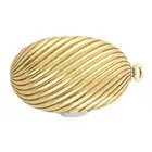 Mid 20th century gold pill box, by Bulgari