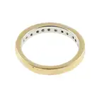Diamond half eternity ring