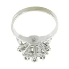 18ct gold diamond dress ring