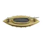 Late Victoran 9ct gold red paste & diamond brooch
