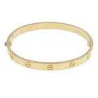 18ct gold 'Love' bangle, by Cartier