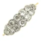 Mid 20th century diamond dress ring