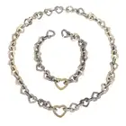 Heart link bracelet & necklace, Tiffany & Co.