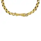 Georgian gold necklace with hand clasp