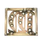 Early 20th century diamond 'M' initial slider