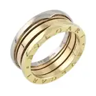 Tricolour 'B.Zero1' ring, by Bulgari