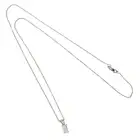 Diamond pendant, with chain